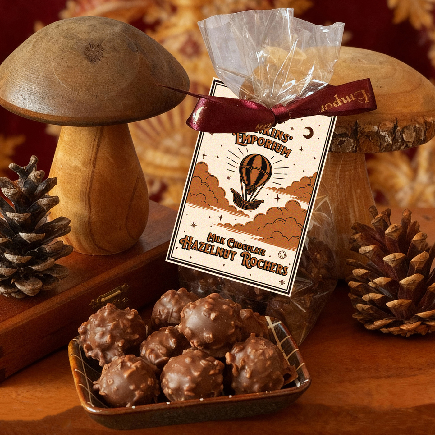 Milk Chocolate Hazelnut Rochers