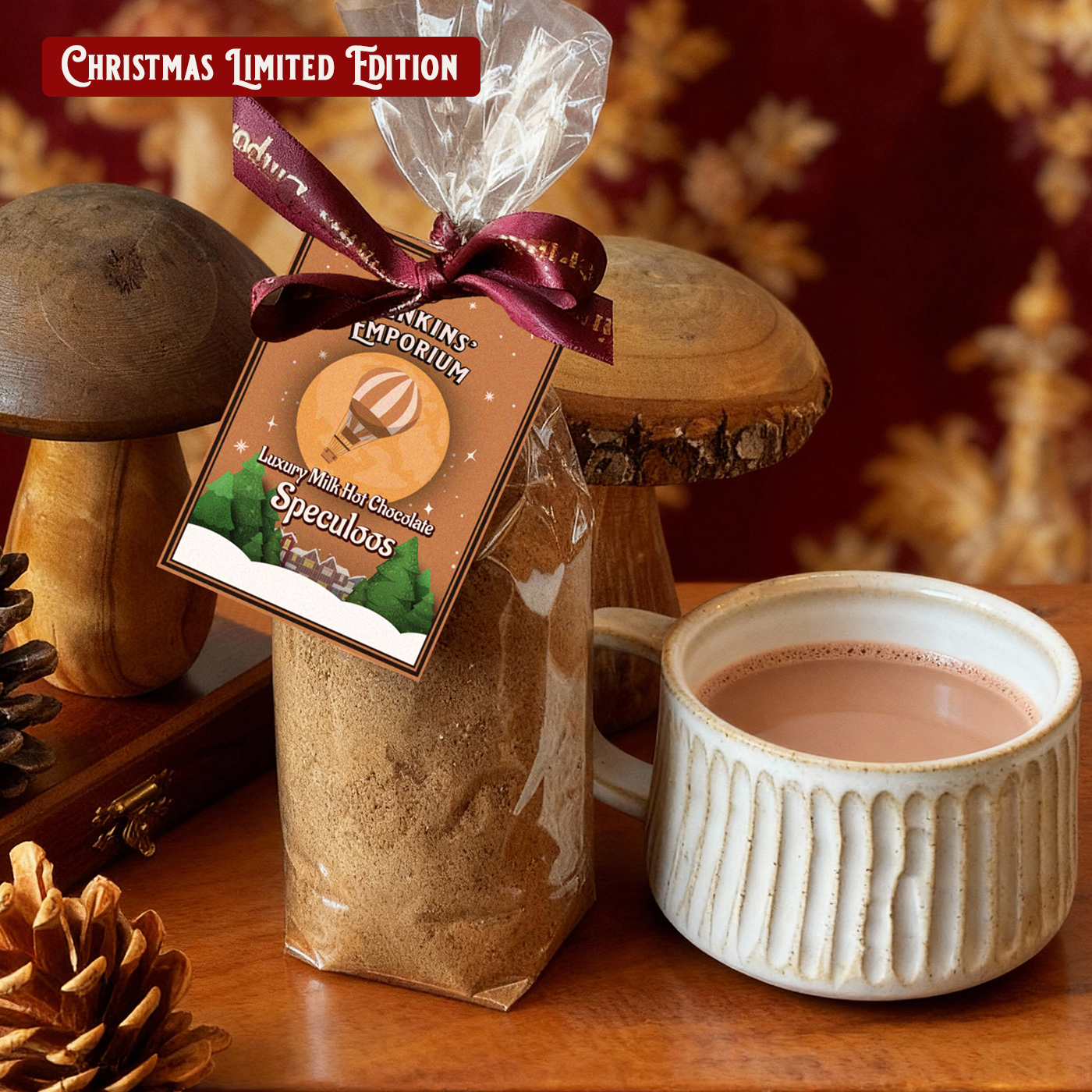 Speculoos Luxury Milk Hot Chocolate